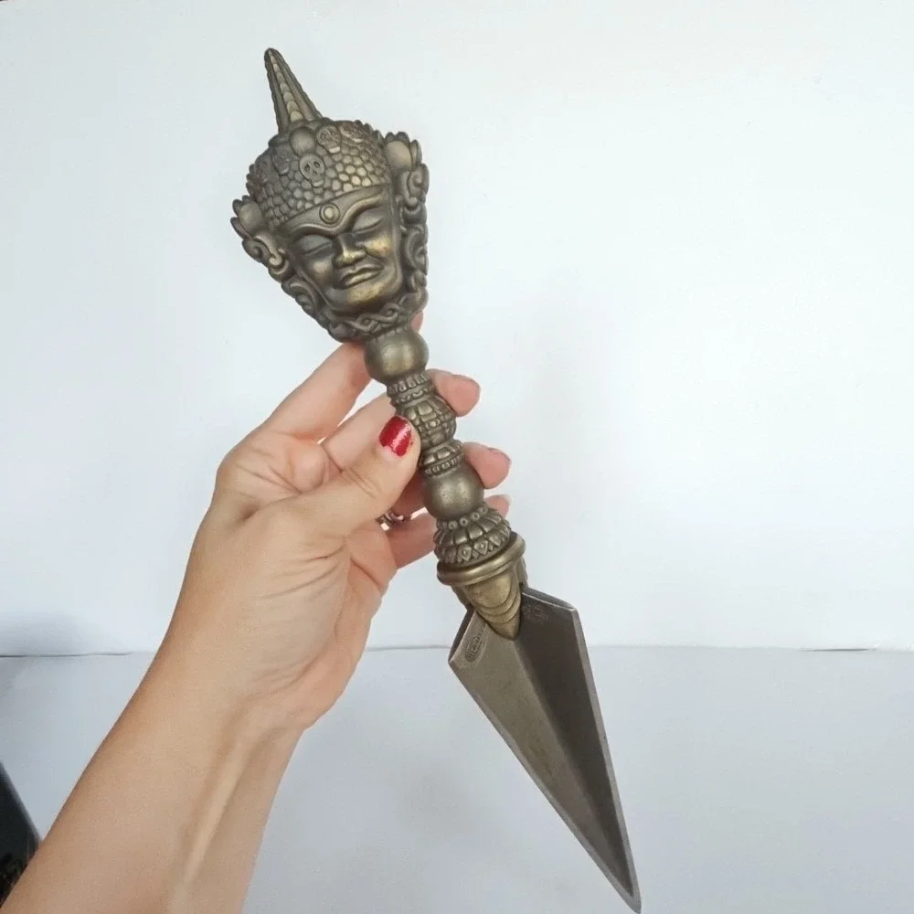 Vintage The Shadow Tibetan‎ Phurba Dagger 1994 Licensed Reproduction In Box 1674